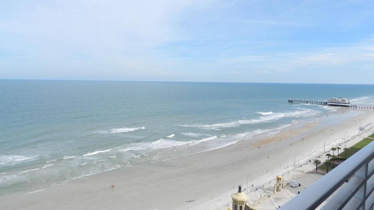 1 Bedroom Direct Oceanfront Condo Wyndham Ocean Walk Resort - Daytona Funland 703 Daytona Beach Exterior foto